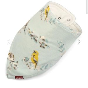 Milkbarn blue bird bib